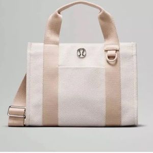 NWT Lululemon Two Tone Canvas Tote